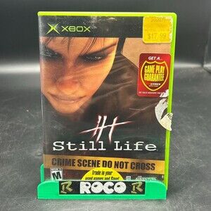 Still Life XB Investigative Thriller (Microsoft Xbox, 2004) Complete W/ Manual
